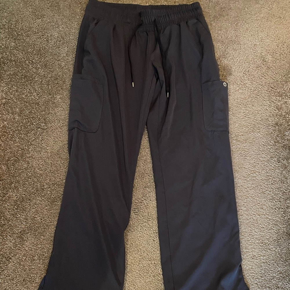 Womens Pewter Beyond Scrubs Pants